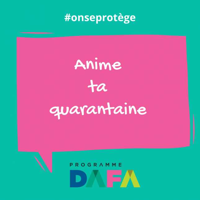 Le Programme
DAFA
