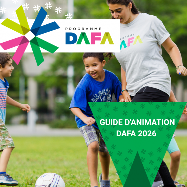 Découvrez le nouveau Guide d'animation DAFA 2026 !